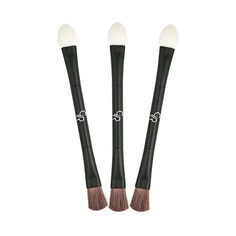 Кисть для глаз GOLDEN ROSE Набор двусторонних кистей для теней DOUBLE ENDED EYESHADOW BRUS 10