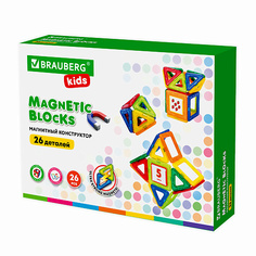 Товары для творчества BRAUBERG Магнитный конструктор MAGNETIC KIDS