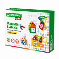 Товары для творчества BRAUBERG Магнитный конструктор MAGNETIC KIDS