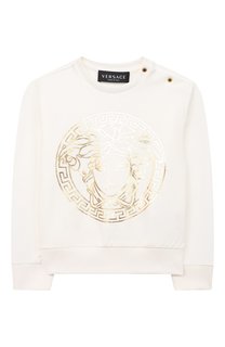 Хлопковый свитшот Versace