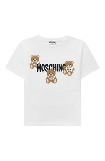 Хлопковая футболка Moschino