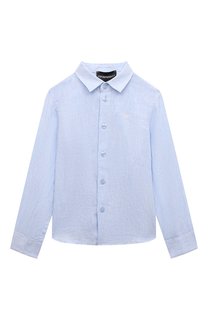 Льняная рубашка Emporio Armani