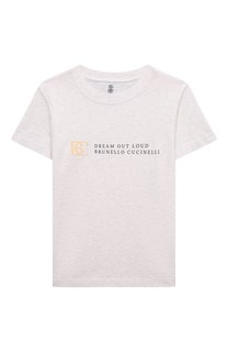 Хлопковая футболка Brunello Cucinelli