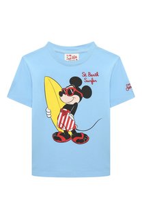 Хлопковая футболка MC2 Saint Barth