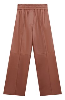 Кожаные брюки Brunello Cucinelli