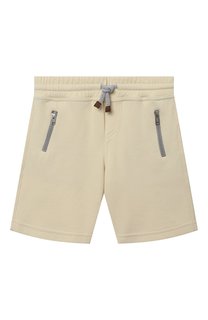 Хлопковые шорты Brunello Cucinelli