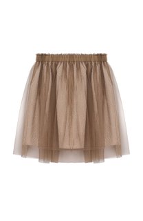 Хлопковая юбка Brunello Cucinelli