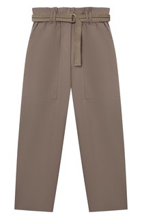 Хлопковые брюки Brunello Cucinelli