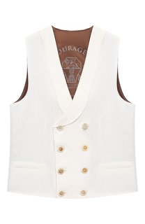 Льняной жилет Brunello Cucinelli