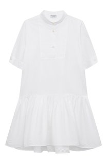 Хлопковое платье Brunello Cucinelli