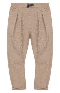 Хлопковые брюки Brunello Cucinelli