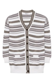 Хлопковый кардиган Brunello Cucinelli