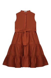 Хлопковое платье Brunello Cucinelli