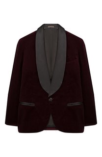 Хлопковый пиджак Brunello Cucinelli