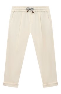 Хлопковые брюки Brunello Cucinelli