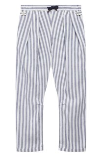 Брюки из льна и хлопка Brunello Cucinelli