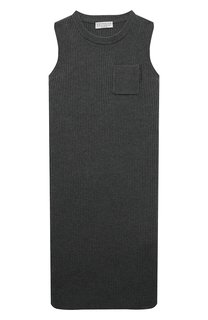 Хлопковое платье Brunello Cucinelli