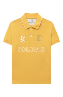 Хлопковое поло Brunello Cucinelli