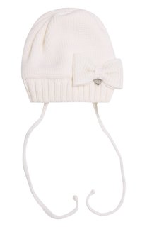 Шерстяная шапка с бантом Il Trenino