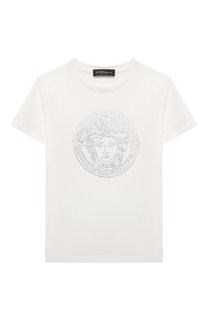 Хлопковая футболка Versace