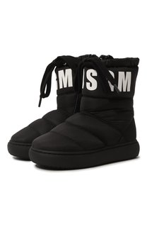 Утепленные полусапоги MSGM kids