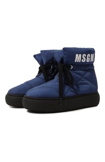 Утепленные ботинки MSGM kids