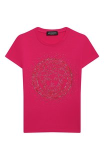Хлопковая футболка Versace