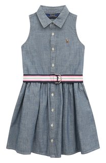 Хлопковое платье Polo Ralph Lauren