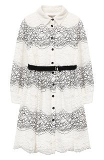 Платье с поясом Ermanno Scervino