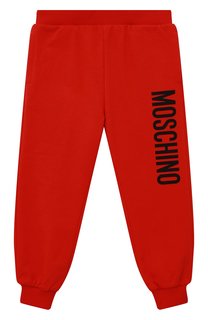 Хлопковые джоггеры Moschino