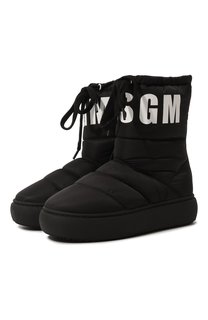 Утепленные полусапоги MSGM kids