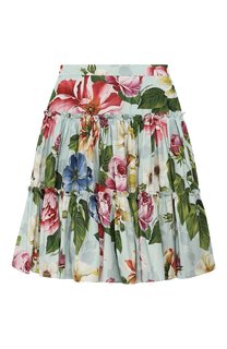 Хлопковая юбка Dolce & Gabbana