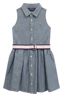 Хлопковое платье Polo Ralph Lauren