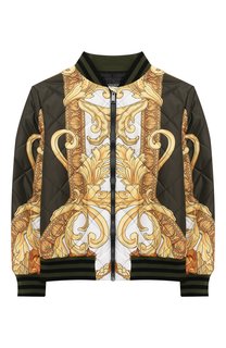 Стеганый бомбер Versace