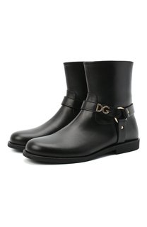 Кожаные ботинки Dolce & Gabbana