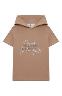 Хлопковая футболка Brunello Cucinelli