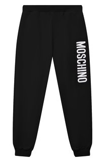 Хлопковые джоггеры Moschino