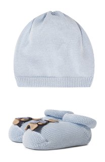 Комплект из шапки и пинеток La Perla