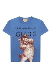 Хлопковая футболка Gucci