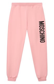 Хлопковые джоггеры Moschino