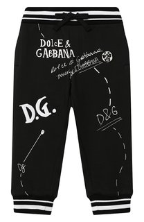 Хлопковые джоггеры Dolce & Gabbana