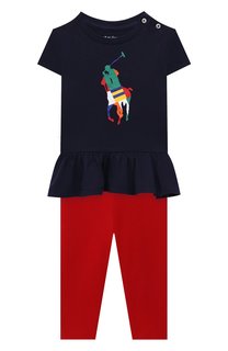 Комплект из футболки и брюк Polo Ralph Lauren