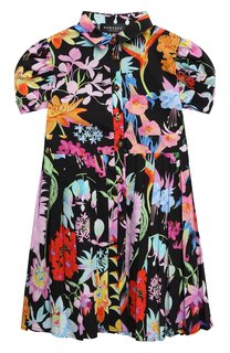 Хлопковое платье Versace