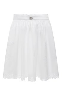 Хлопковая юбка Dolce & Gabbana