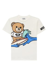 Хлопковая футболка Moschino