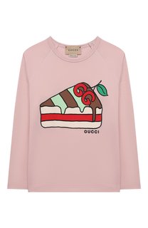 Хлопковый лонгслив Gucci