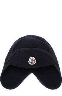 Шапка с логотипом бренда Moncler Enfant