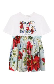 Хлопковое платье Dolce & Gabbana