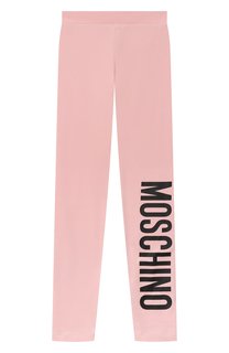 Хлопковые леггинсы Moschino