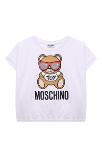 Хлопковая футболка Moschino